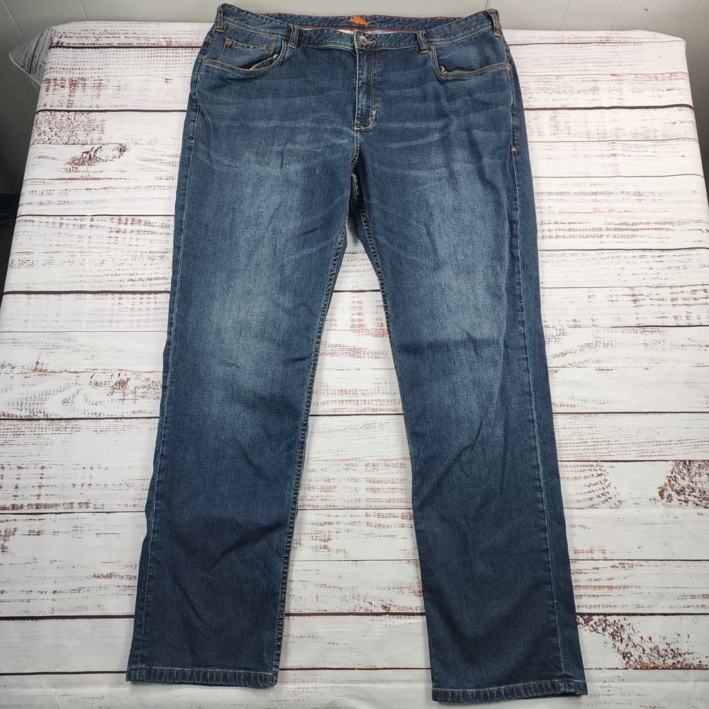 Tommy Bahama Sand Drifter Authentic Fit Jeans Men's 44x34 Blue Stretch